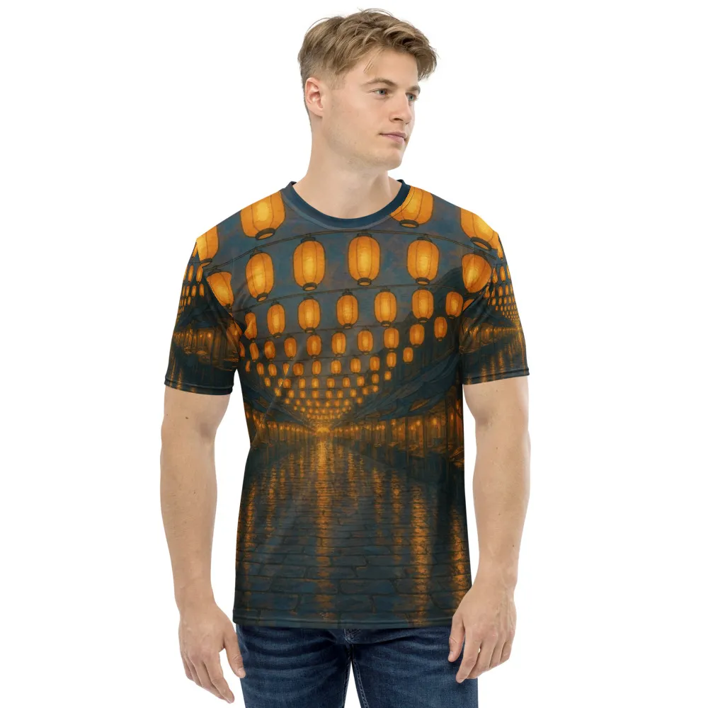 All-over tee printed in the Twelve Colours hand