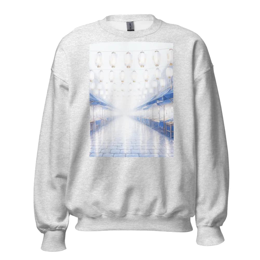 Printed sweatshirt, Dusk Market, Rim Light