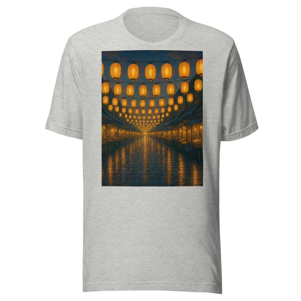 Printed tee, Dusk Market, Twelve Colours