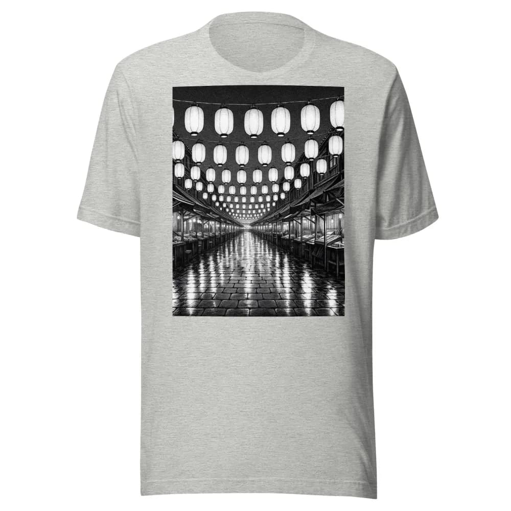 Printed tee, Dusk Market, Screentone