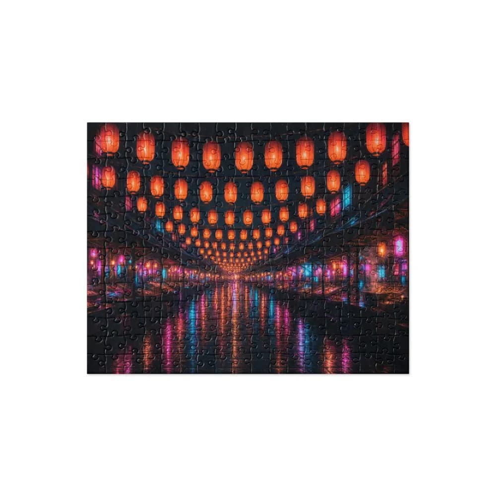 Jigsaw, Dusk Market, Wet Street