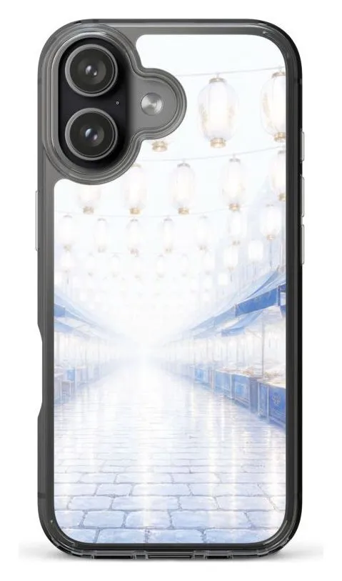 Phone case printed in the Rim Light hand