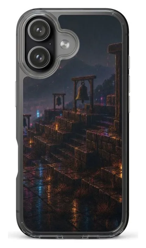 Phone case, Terrace of Bells, Wet Street
