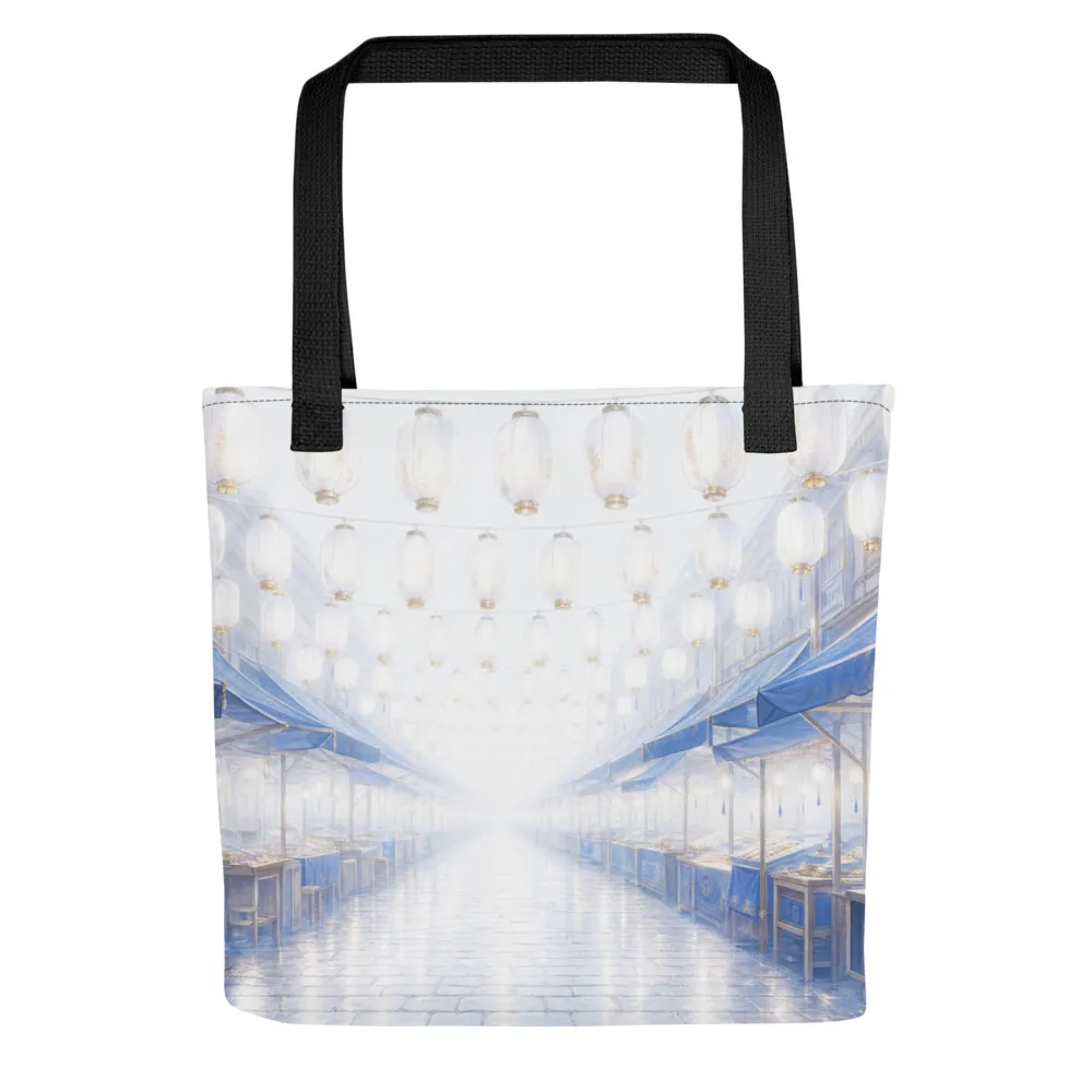 Tote bag printed in the Rim Light hand
