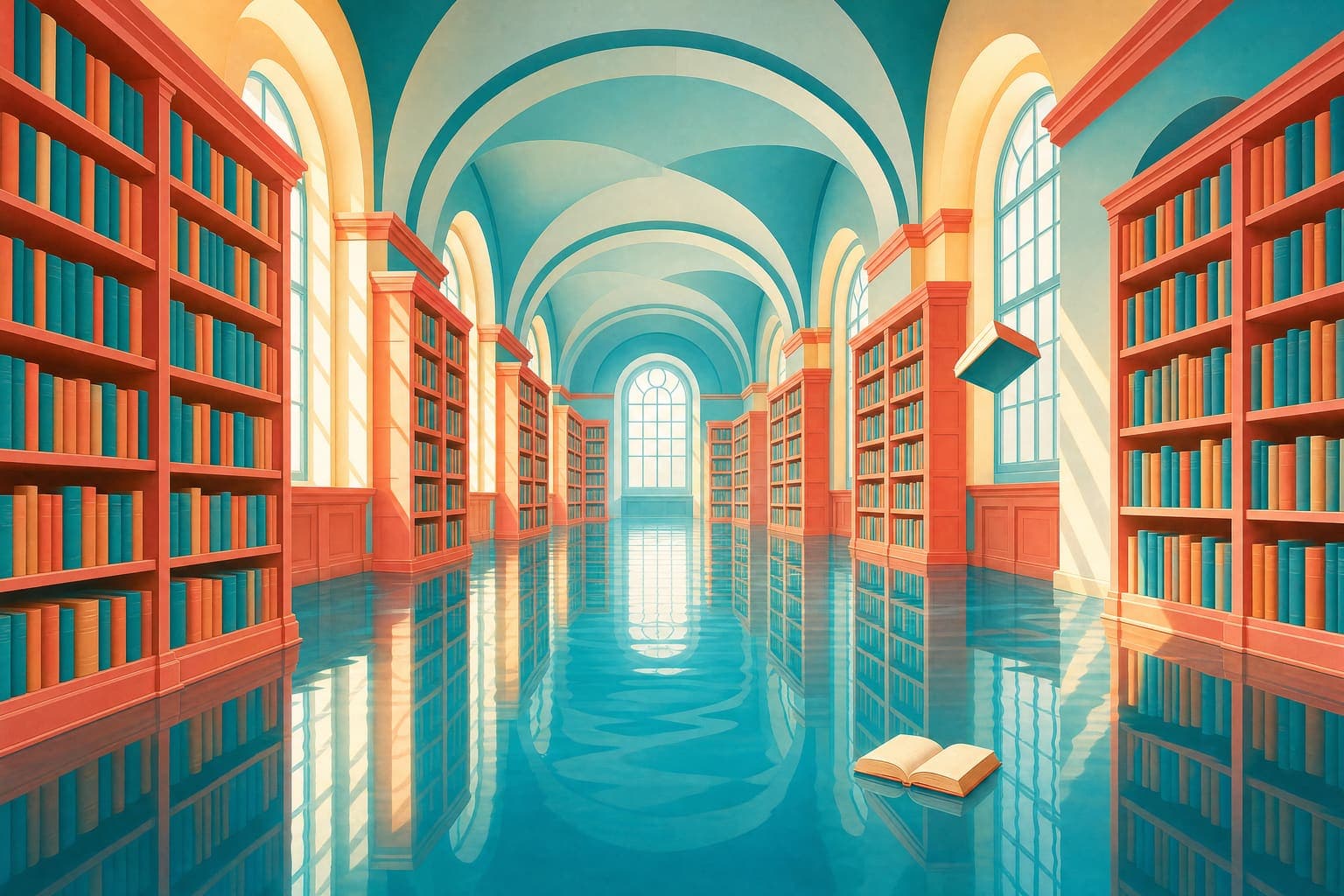 Drowned Library — Airbrush
