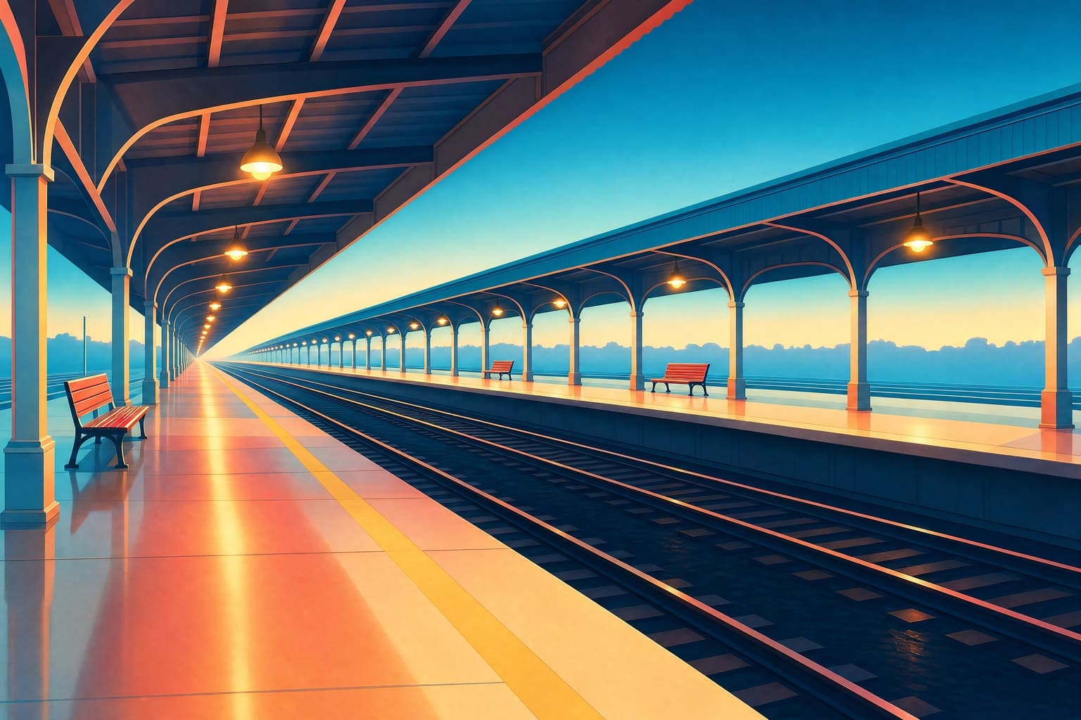 Long Platform — Airbrush