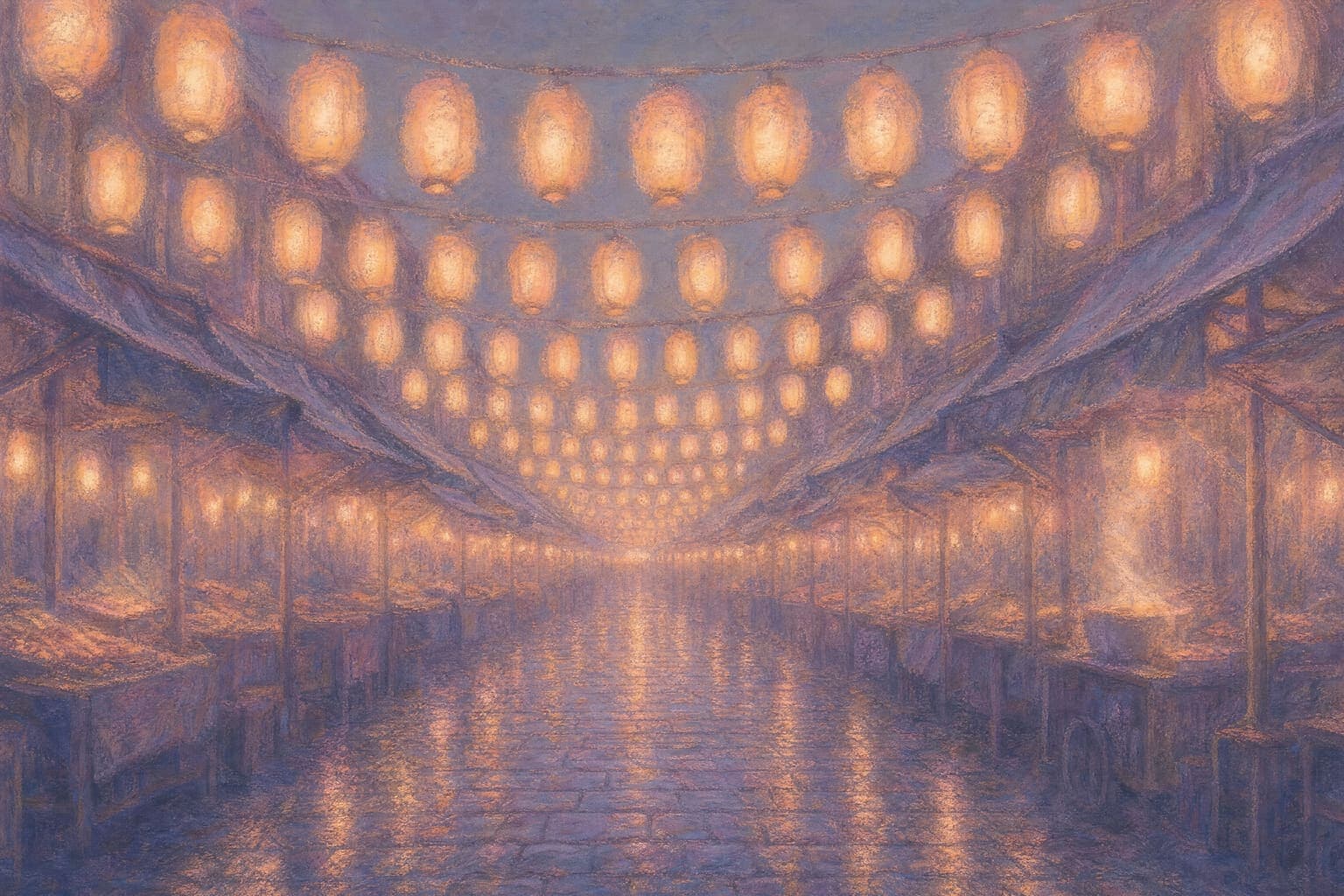 Dusk Market — Pastel Dusk