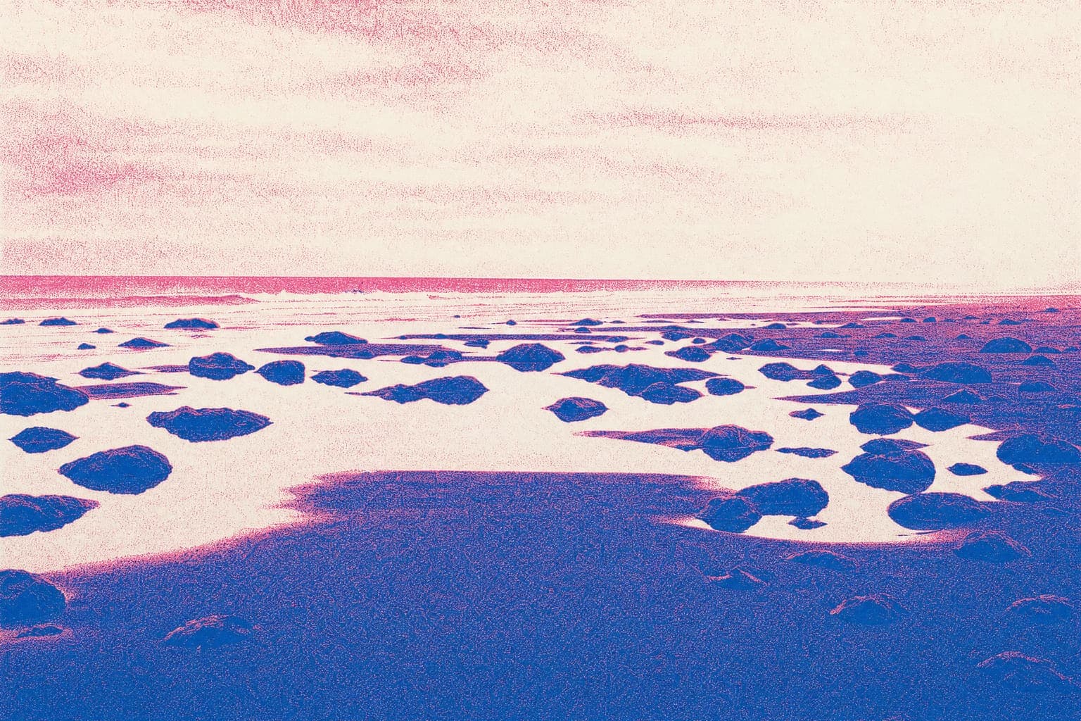 Saltglass — Riso Print