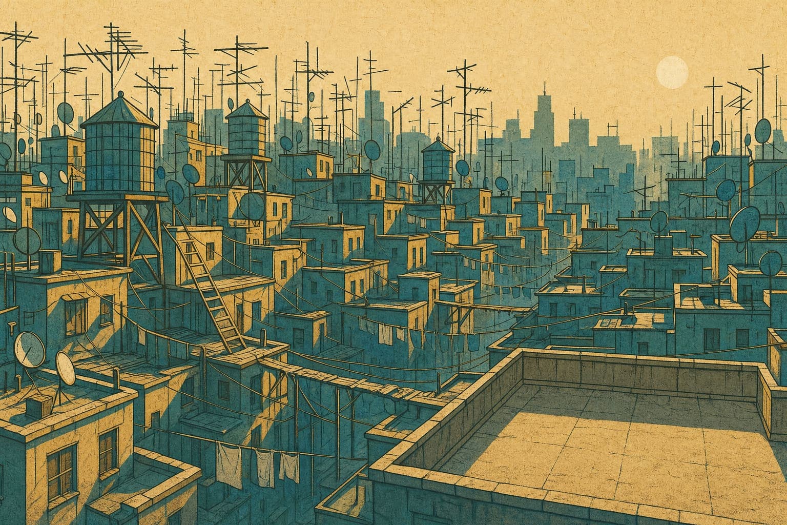 Rooftop Walk — Key Line