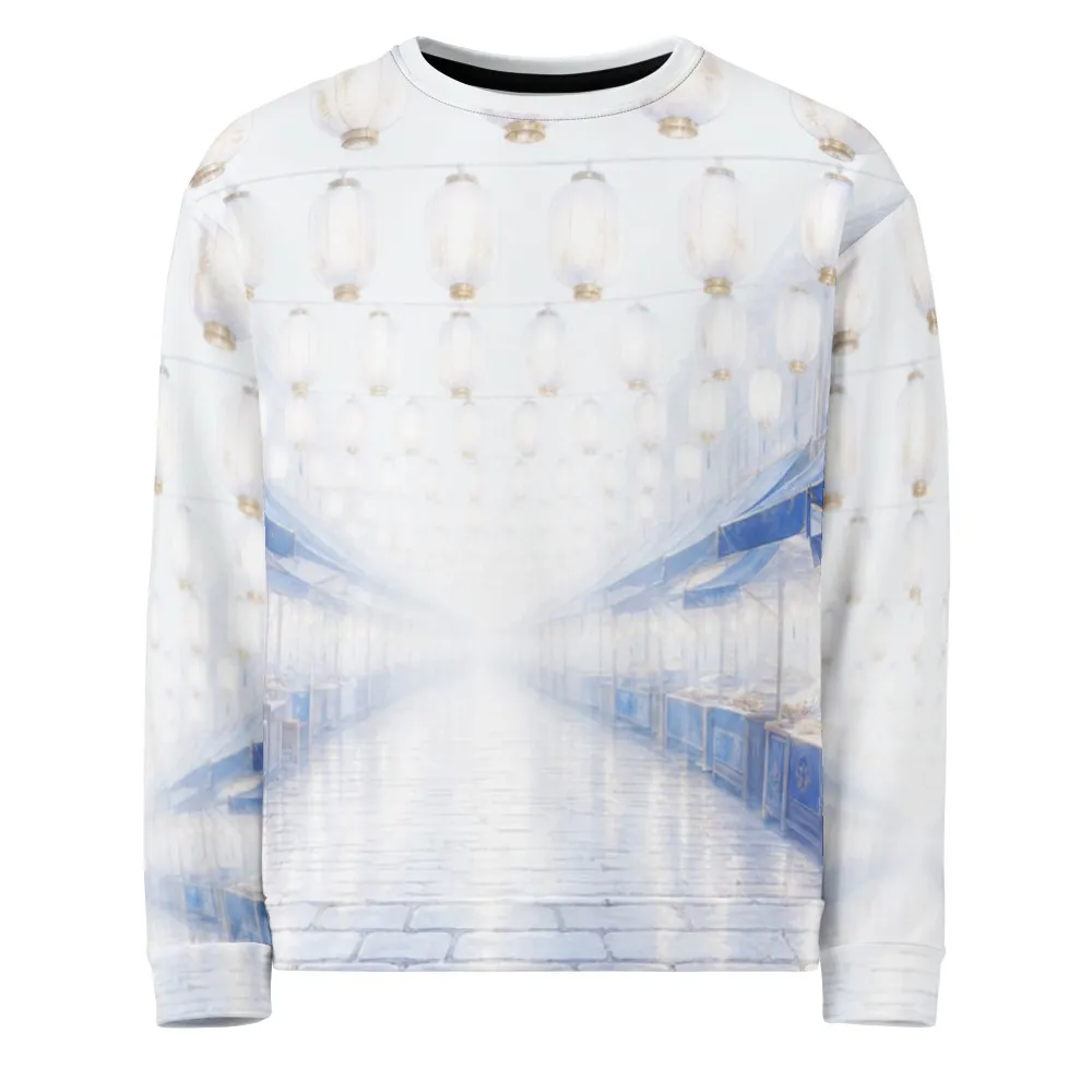 All-over sweatshirt, Dusk Market, Rim Light